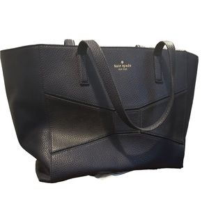 Kate Spade Tote Navy with bow detail